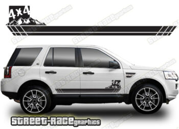 Land Rover Freelander 060 - 4x4 racing stripes