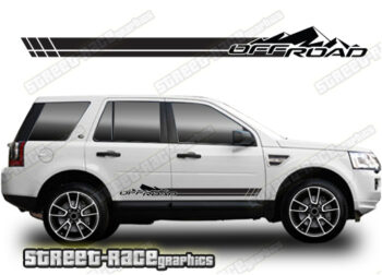 Land Rover Freelander 064 - off road racing stripes