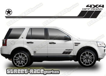 Land Rover Freelander 065 - off road 4x4 racing stripes