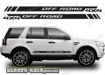 Land Rover Freelander 066 - off road 4x4 racing stripes