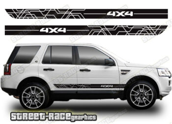 Land Rover Freelander 068 - 4x4 racing stripes