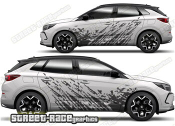 Vauxhall Grandland 002 - mud splatter graphics