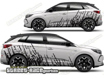 Vauxhall Grandland 003 - mud splatter graphics