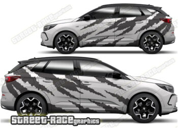 Vauxhall Grandland 014 - Safari ripped graphics