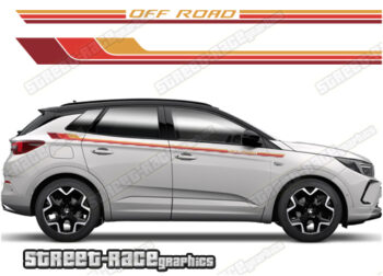 Vauxhall Grandland 041 - racing stripes