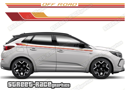 Vauxhall Grandland 041 - racing stripes