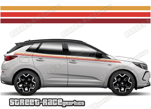 Vauxhall Grandland 045 - Retro stripes