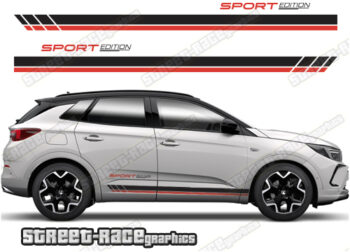 Vauxhall Grandland 053 - racing stripes