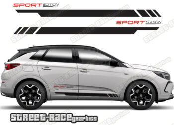 Vauxhall Grandland 057 - racing stripes