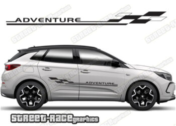 Vauxhall Grandland 058 - Adventure racing stripes