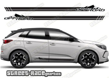 Vauxhall Grandland 064 - off road racing stripes