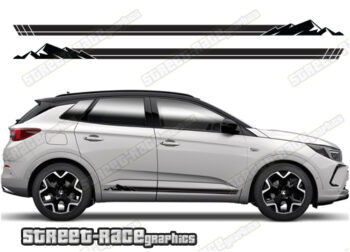 Vauxhall Grandland 069 - 4x4 racing stripes