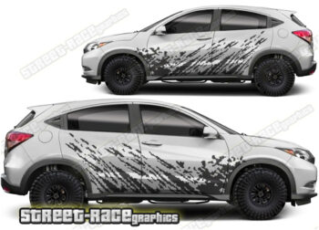 Honda HR-V 002 - mud splatter graphics