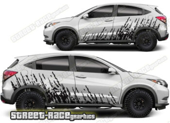 Honda HR-V 003 - mud splatter graphics