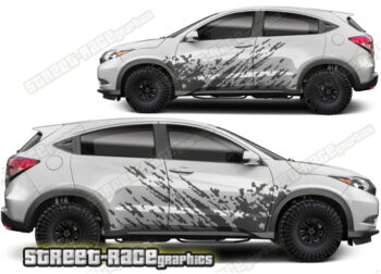 Honda HR-V 004 - mud splatter graphics