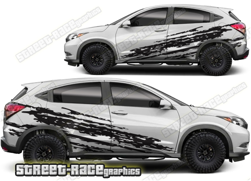 Honda HR-V 007 - ripped graphics