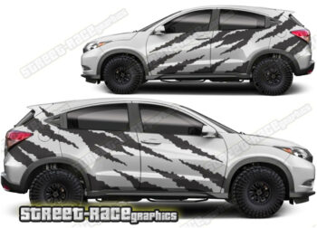 Honda HR-V 014 - Safari ripped graphics