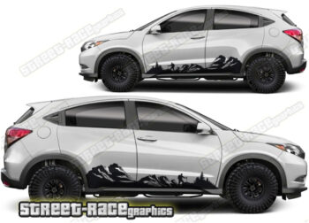 Honda HR-V 021 - Mountain graphics