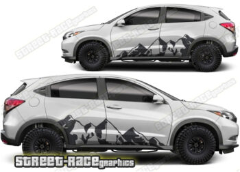 Honda HR-V 022 - Mountain graphics