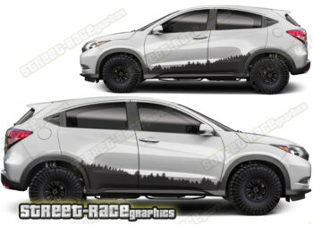 Honda HR-V 023 - Forest overland graphics