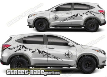 Honda HR-V 029 - Mountain adventure graphics