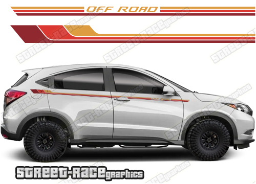 Honda HR-V 041 - Racing stripes