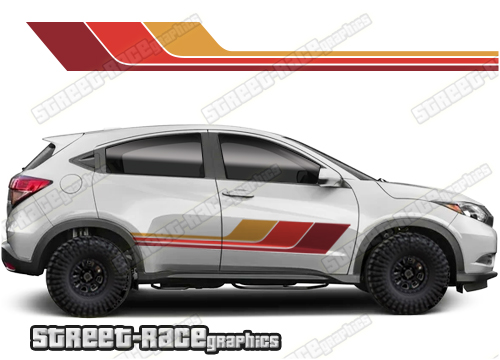 Honda HR-V 044 - Retro stripes