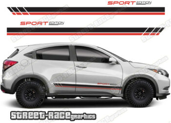 Honda HR-V 053 - racing stripes
