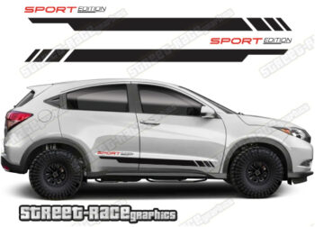 Honda HR-V 057 - racing stripes