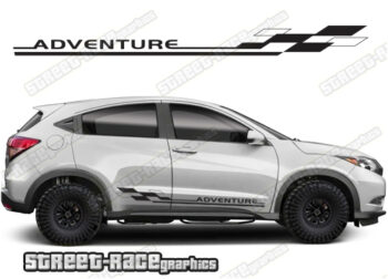 Honda HR-V 058 - Adventure racing stripes