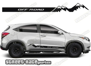 Honda HR-V 061 - off road racing stripes