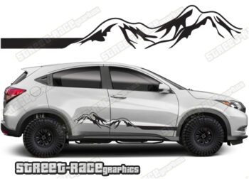 Honda HR-V 063 - mountain adventure racing stripes