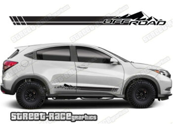 Honda HR-V 064 - off road racing stripes