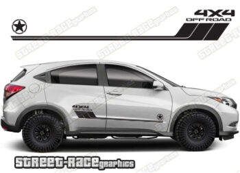 Honda HR-V 065 - off road 4x4 racing stripes