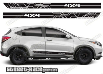 Honda HR-V 068 - 4x4 racing stripes