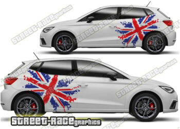 Seat Ibiza large graphics 025 - UNION JACK