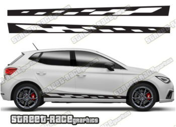 Seat Ibiza racing stripes 005