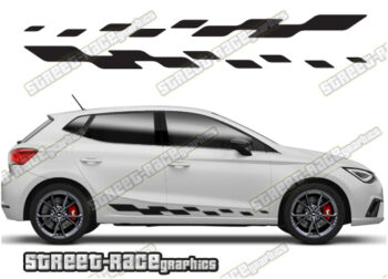Seat Ibiza racing stripes 007