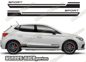 Seat Ibiza racing stripes 009