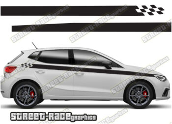 Seat Ibiza racing stripes 014