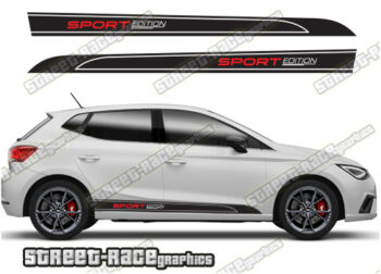Seat Ibiza racing stripes 018