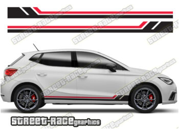 Seat Ibiza racing stripes 027