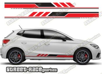 Seat Ibiza racing stripes 029