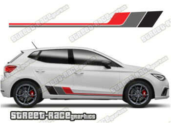 Seat Ibiza racing stripes 030