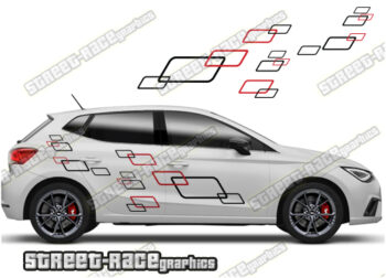 Seat Ibiza stickers 033