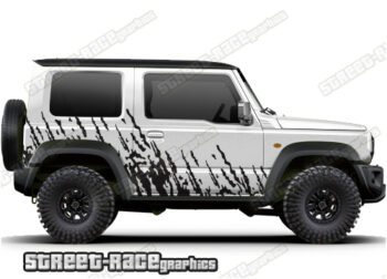 Suzuki Jimny 003 - mud splatter graphics