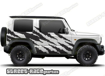Suzuki Jimny 014 - Safari ripped graphics