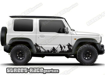 Suzuki Jimny 019 - Mountain graphics