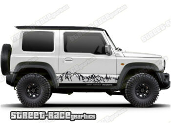 Suzuki Jimny 020 - Mountain graphics