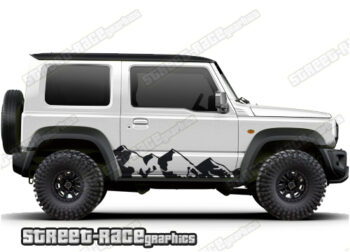 Suzuki Jimny 022 - Mountain graphics
